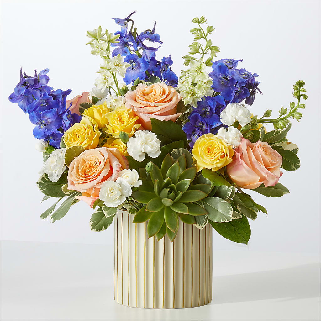 Cobalt Reverie Bouquet – Farmington Center Florist Inc, Farmington MI