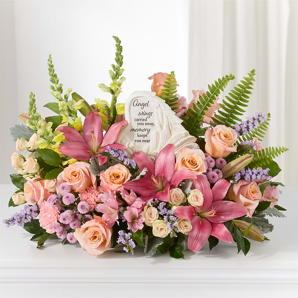 Gentle Light Arrangement – Farmington Center Florist Inc, Farmington MI