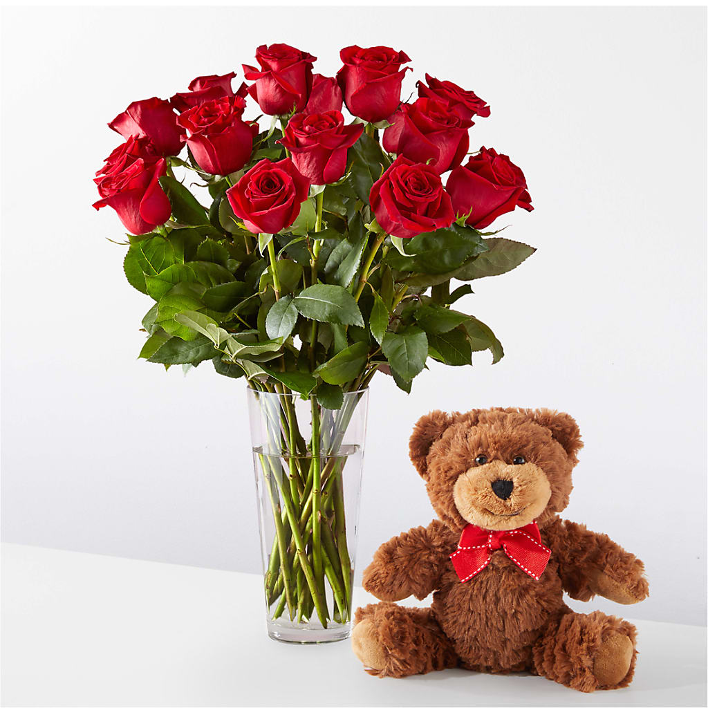 Romantic Long Stem Red Rose Bouquet Bundles – Farmington Center Florist Inc, Farmington MI