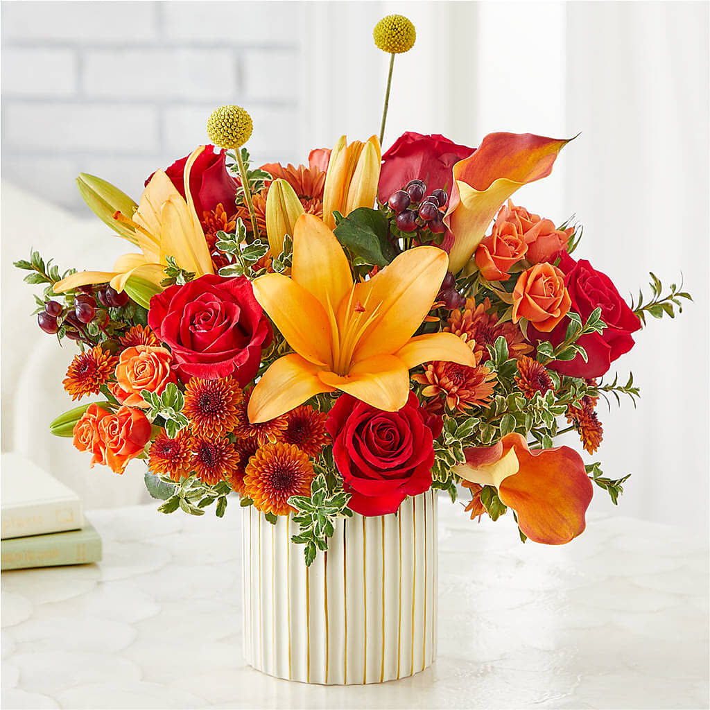 Scarlet Skies Bouquet – Farmington Center Florist Inc, Farmington MI