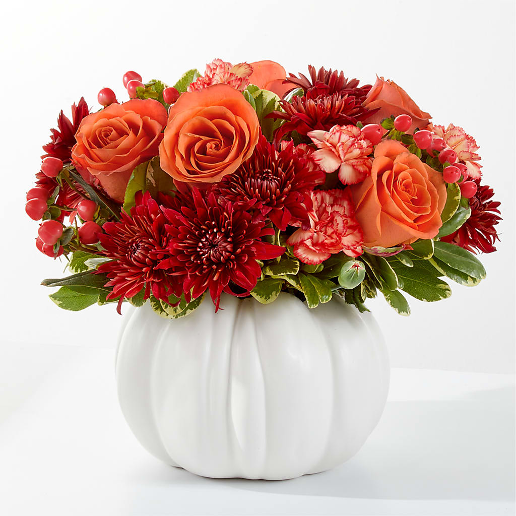 Autumn Air Pumpkin Bouquet – Farmington Center Florist Inc, Farmington MI