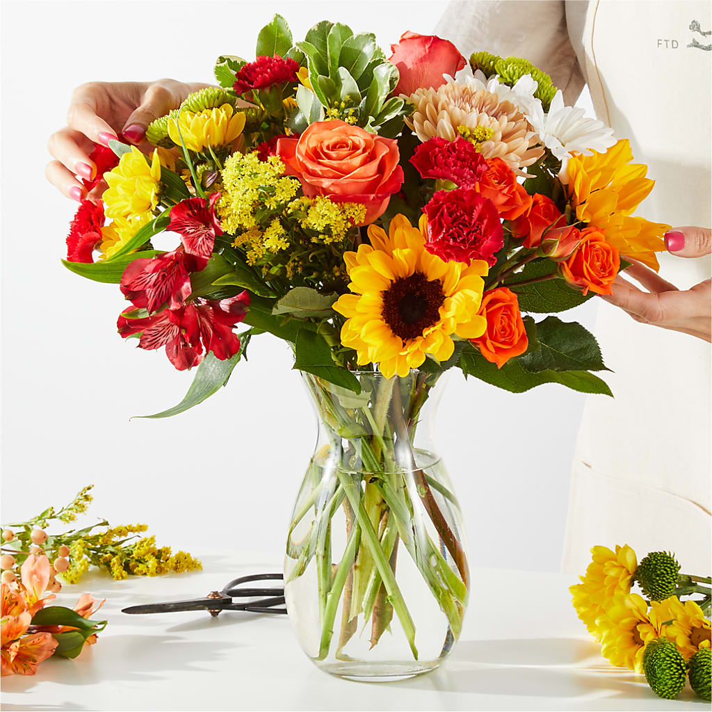 Fall Delight – A Florist Original – Farmington Center Florist Inc, Farmington MI