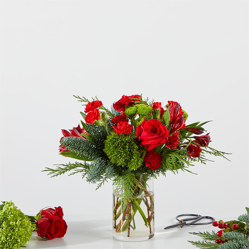 Merry Moment Bouquet – A Florist Original – Farmington Center Florist Inc, Farmington MI