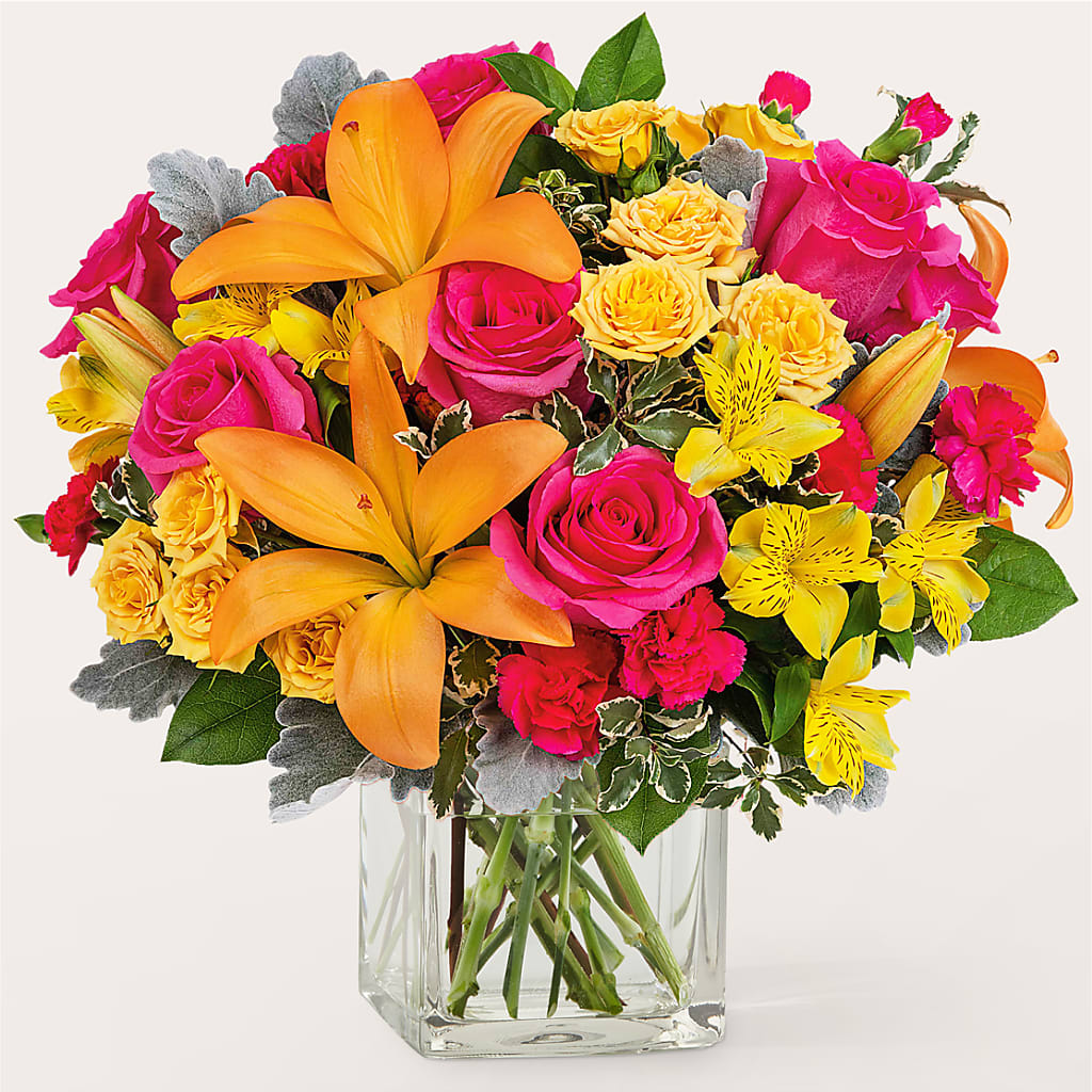 To the Tropics Bouquet – Farmington Center Florist Inc, Farmington MI