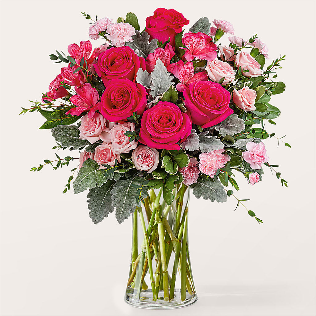 Tickled Pink Bouquet – Farmington Center Florist Inc, Farmington MI
