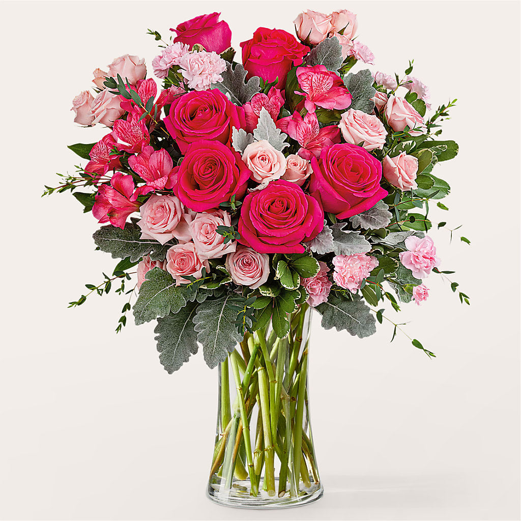 Tickled Pink Bouquet – Farmington Center Florist Inc, Farmington MI