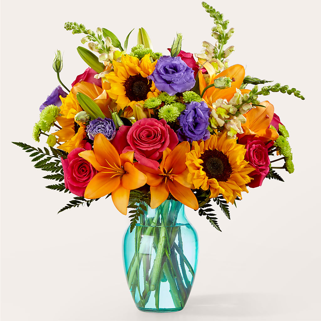 Double Rainbow Bouquet – Farmington Center Florist Inc, Farmington MI