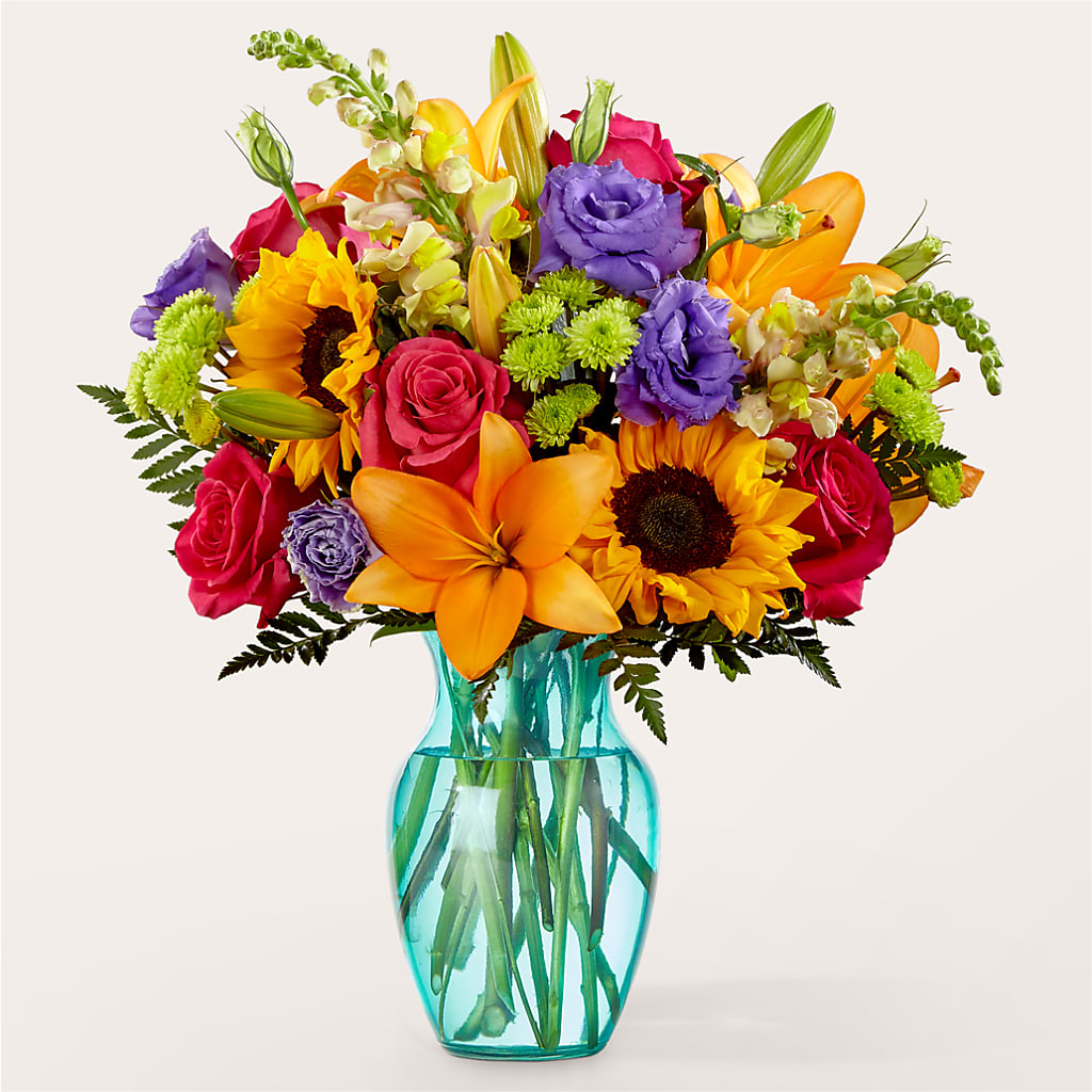 Double Rainbow Bouquet – Farmington Center Florist Inc, Farmington MI
