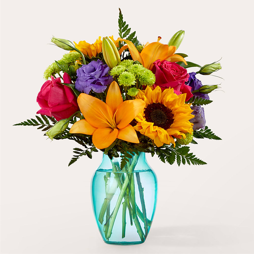 Double Rainbow Bouquet – Farmington Center Florist Inc, Farmington MI