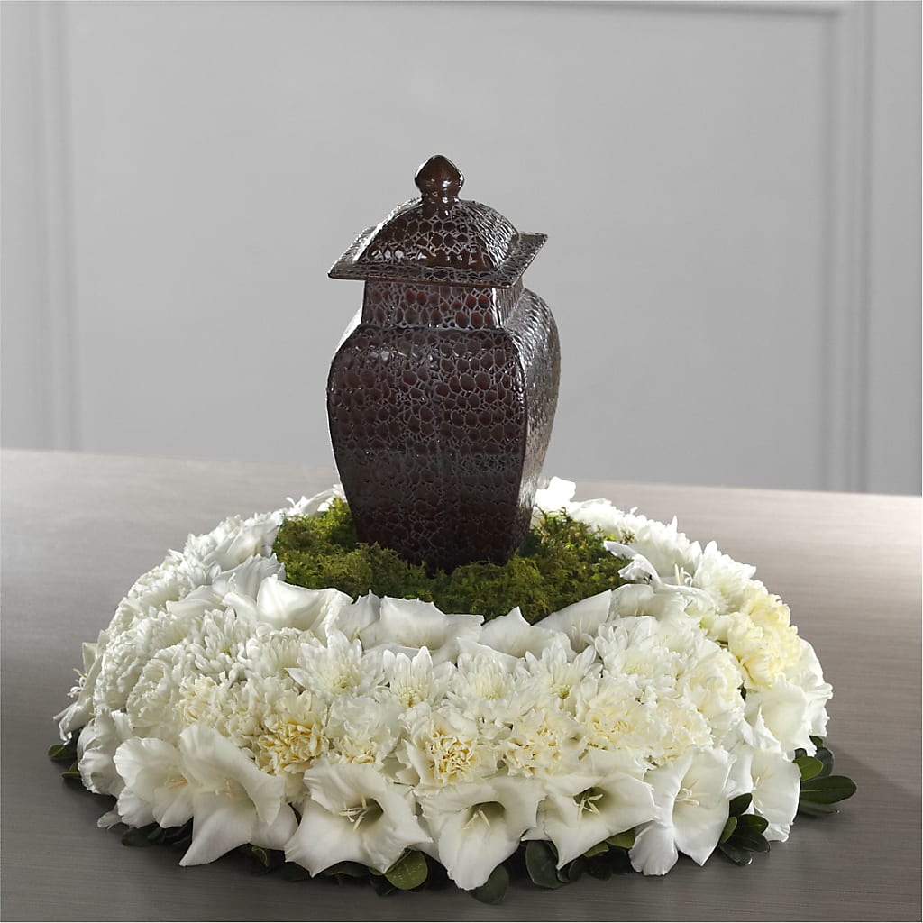 Encircling Grace Arrangement – Farmington Center Florist Inc, Farmington MI