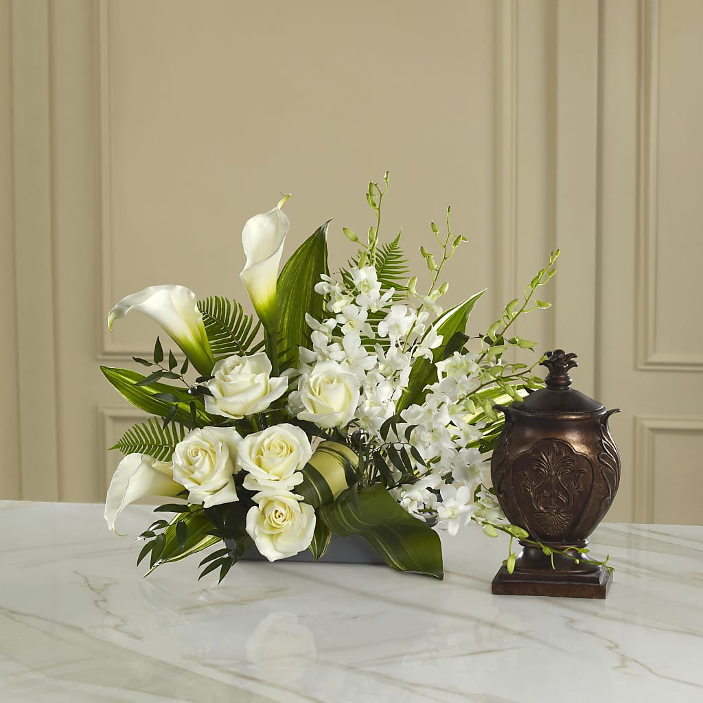 At Peace Arrangement – Farmington Center Florist Inc, Farmington MI