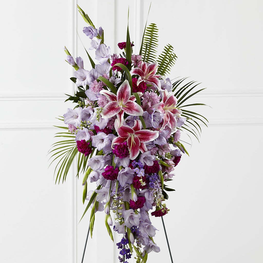 Tender Touch Standing Spray – Farmington Center Florist Inc, Farmington MI