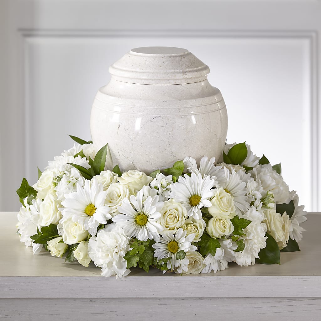 Ivory Gardens Cremation Adornment – Farmington Center Florist Inc, Farmington MI