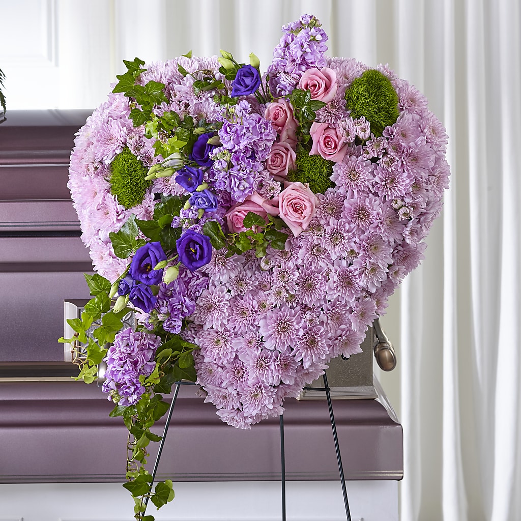 Treasured Love Standing Heart – Farmington Center Florist Inc, Farmington MI