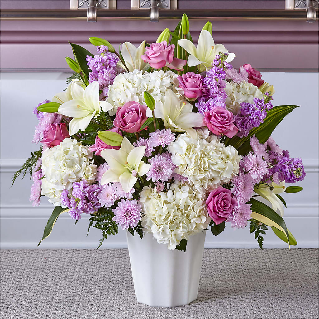Heaven Sent Floor Basket – Farmington Center Florist Inc, Farmington MI