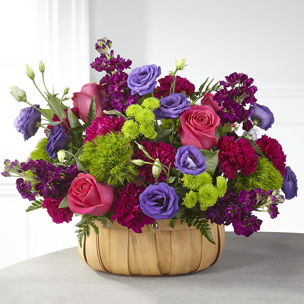 Serene Sanctuary Basket – Farmington Center Florist Inc, Farmington MI