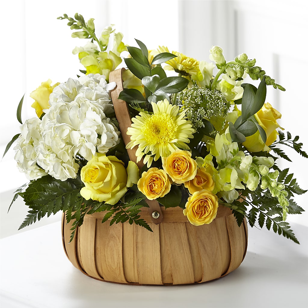 Rustic Remembrance Basket – Farmington Center Florist Inc, Farmington MI