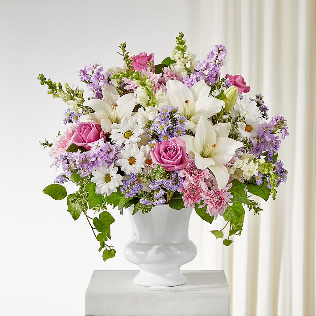 Remarkable Life Urn Arrangement – Farmington Center Florist Inc, Farmington MI