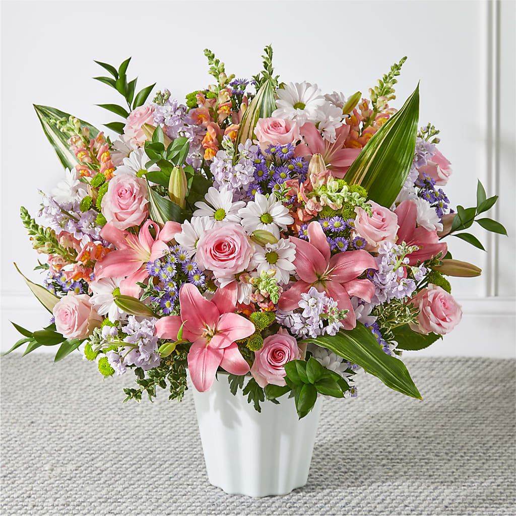 Abundant Compassion Floor Basket – Farmington Center Florist Inc, Farmington MI