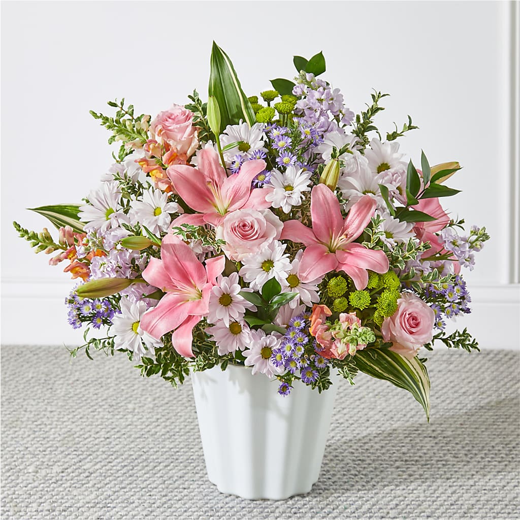 Abundant Compassion Floor Basket – Farmington Center Florist Inc, Farmington MI