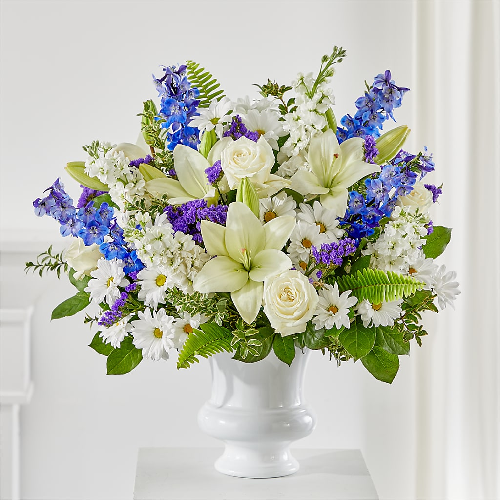 Expressions of Hope Urn Arrangement – Farmington Center Florist Inc, Farmington MI