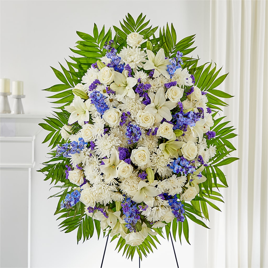 At Rest Standing Spray – Farmington Center Florist Inc, Farmington MI
