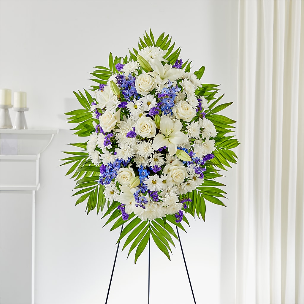 At Rest Standing Spray – Farmington Center Florist Inc, Farmington MI