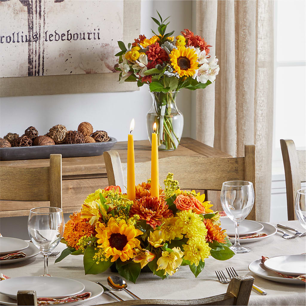 Golden Gathering Bundle – Farmington Center Florist Inc, Farmington MI