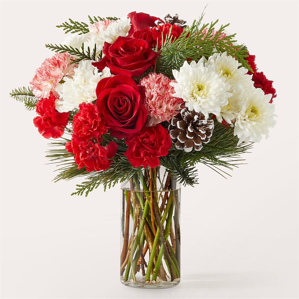 Candy Cane Lane Bouquet – Farmington Center Florist Inc, Farmington MI