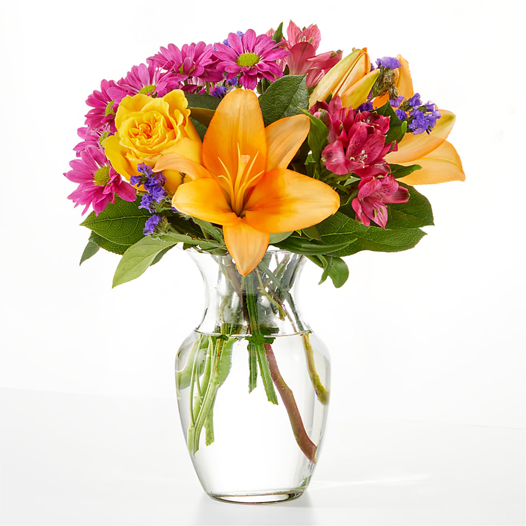 Colorful Visions Bouquet – Farmington Center Florist Inc, Farmington MI