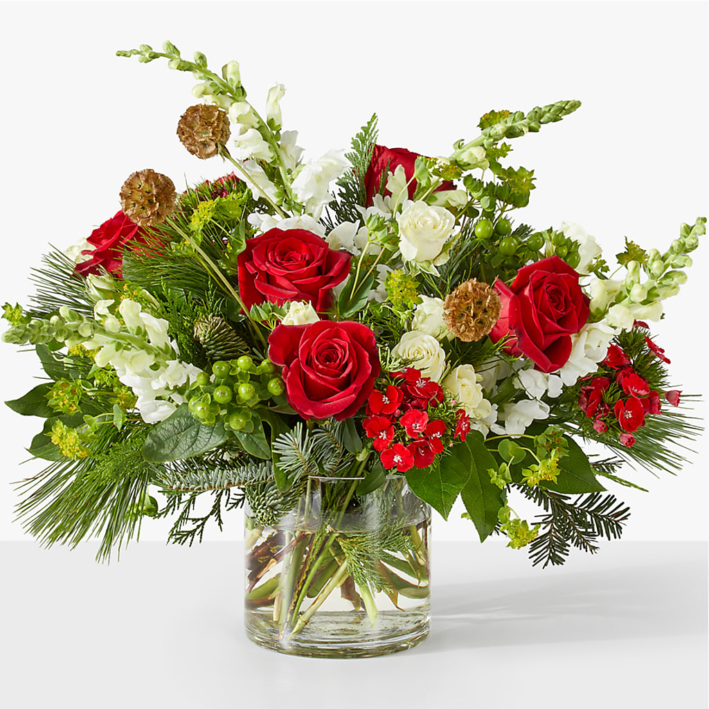 Deck the Halls Bouquet – Farmington Center Florist Inc, Farmington MI