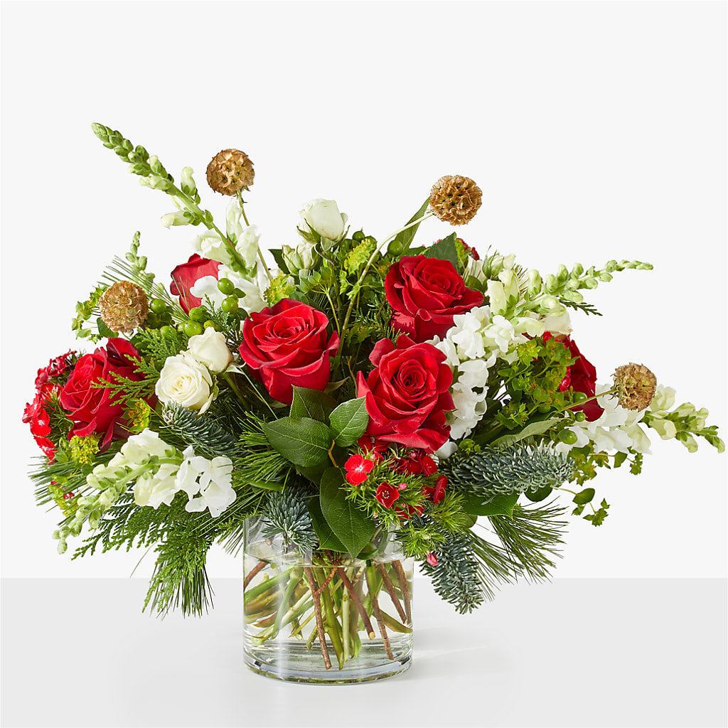 Deck the Halls Bouquet – Farmington Center Florist Inc, Farmington MI