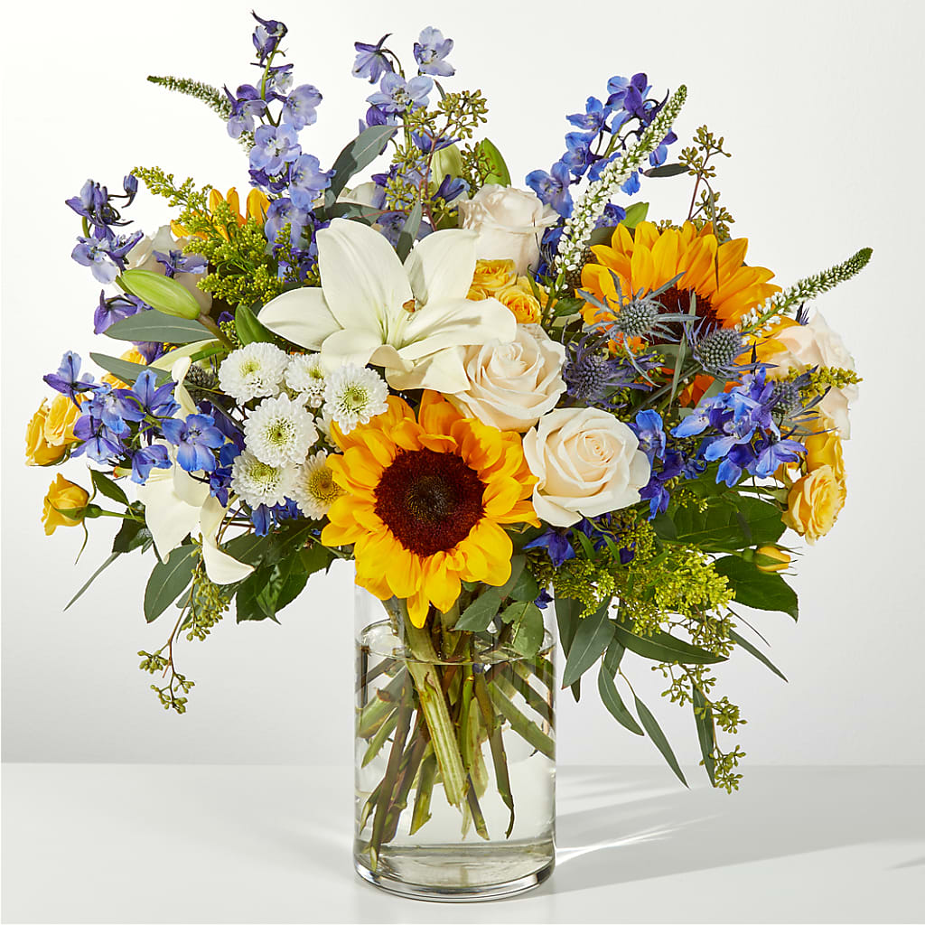 Wonderfully Sunny Bouquet – Farmington Center Florist Inc, Farmington MI