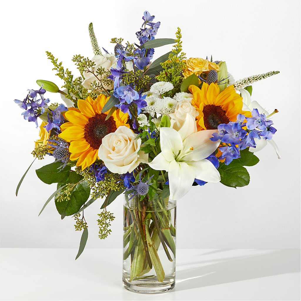 Wonderfully Sunny Bouquet – Farmington Center Florist Inc, Farmington MI