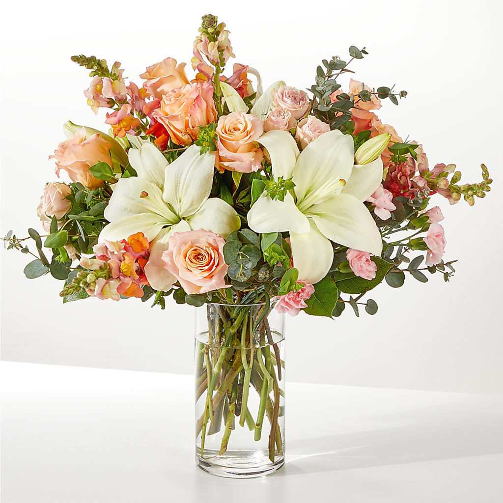 Grapefruit Splash Bouquet – Farmington Center Florist Inc, Farmington MI