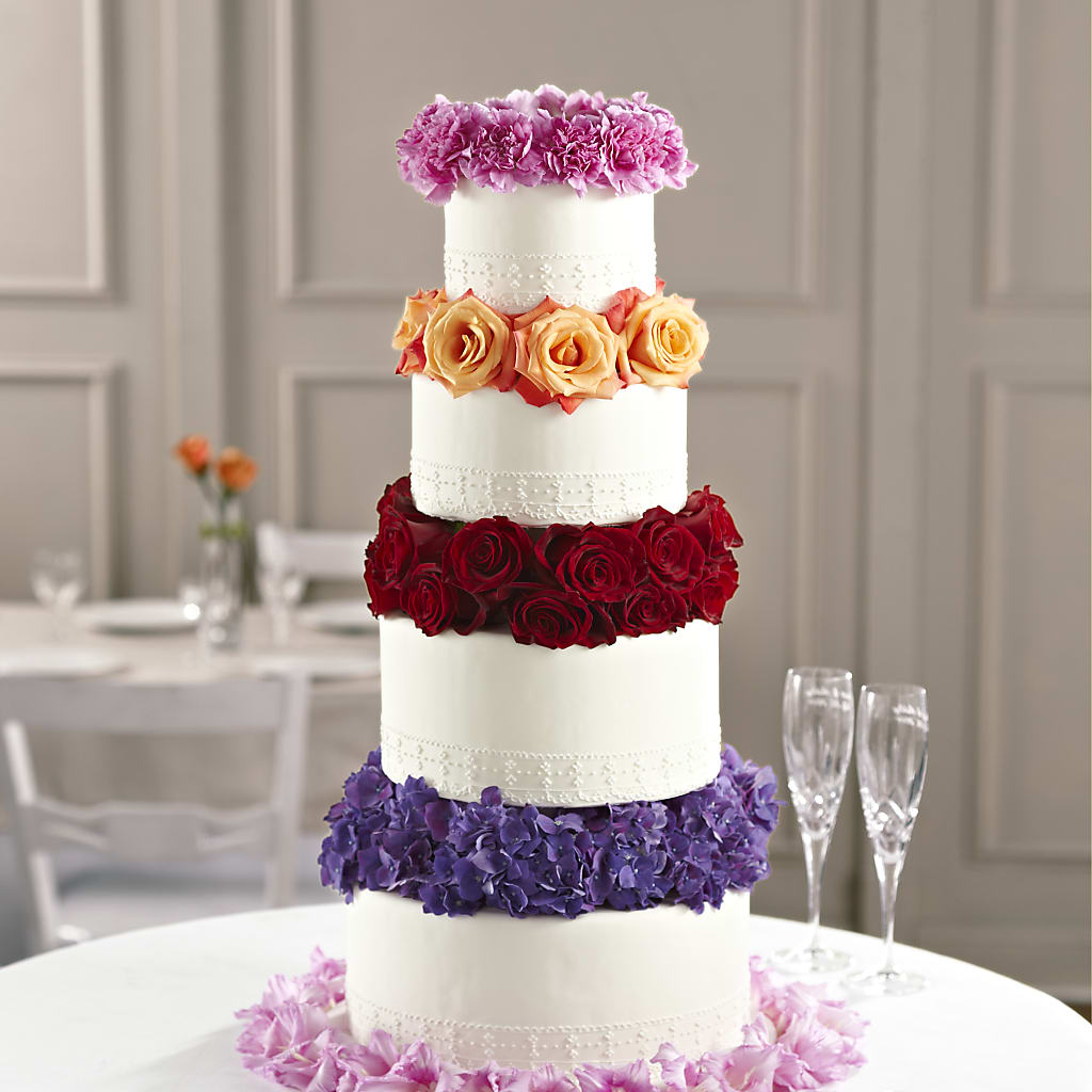 Infinite Love Cake Décor – Farmington Center Florist Inc, Farmington MI