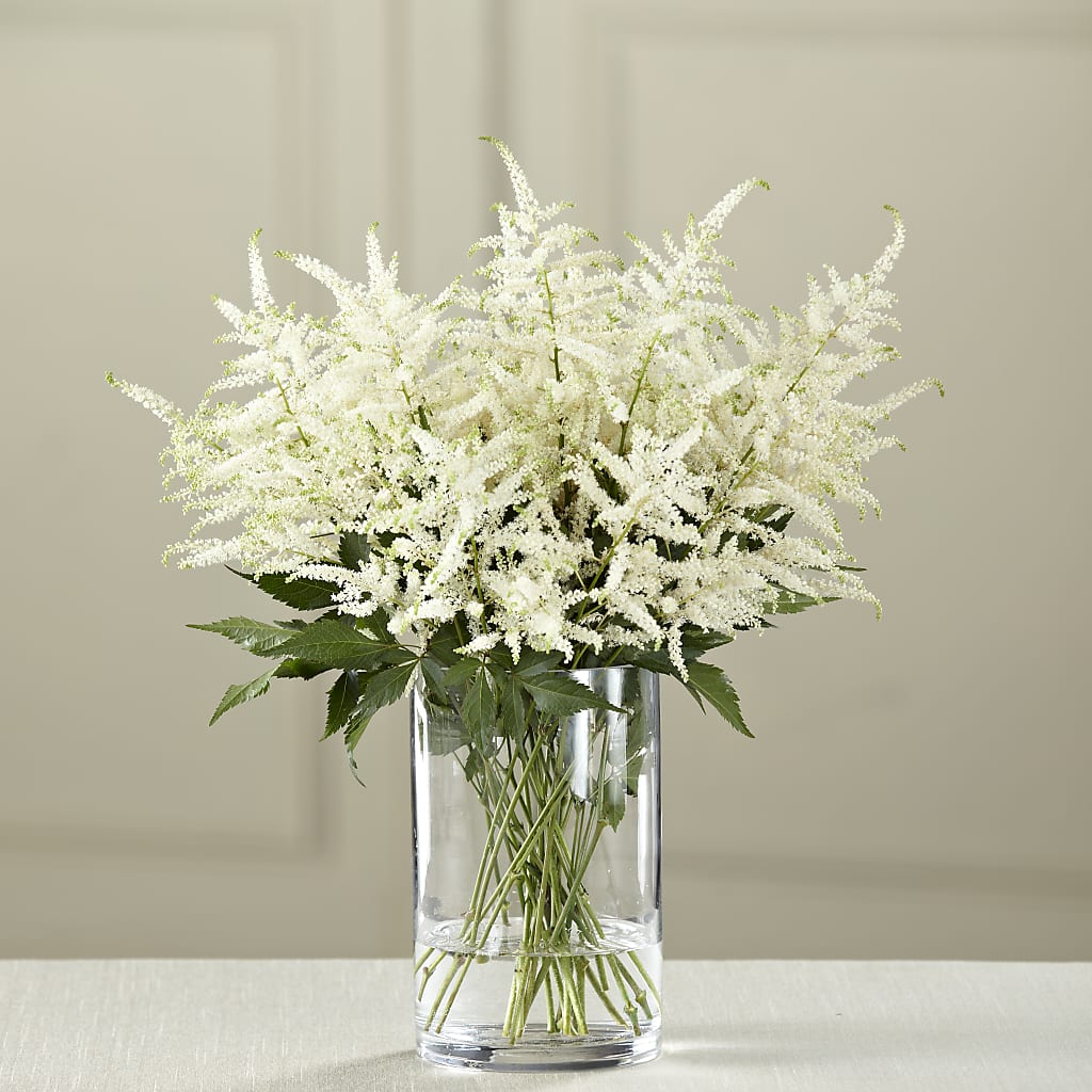 White Astilbe Bouquet – Farmington Center Florist Inc, Farmington MI
