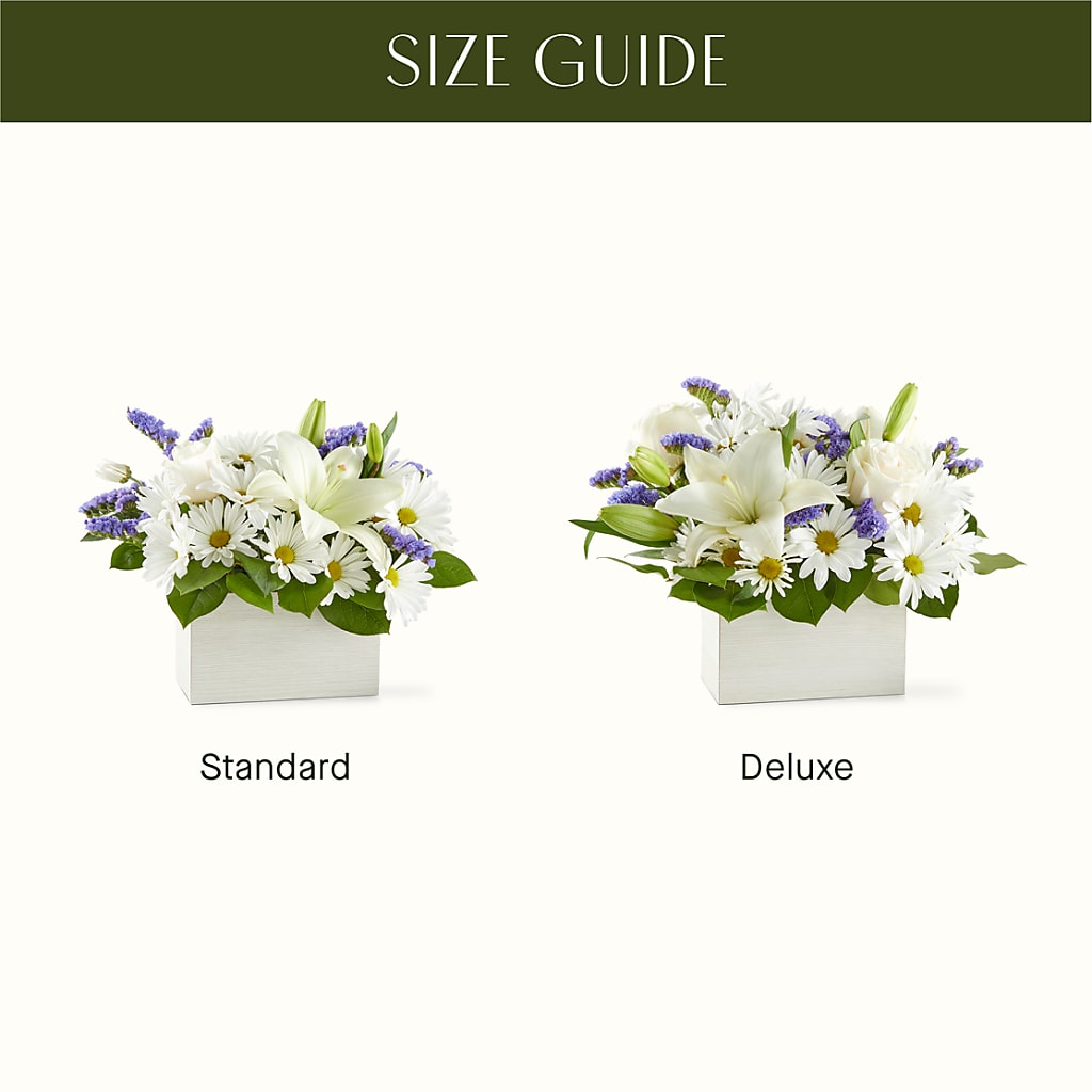 Beyond Blue Box Bouquet –  Farmington Center Florist Inc, Farmington MI