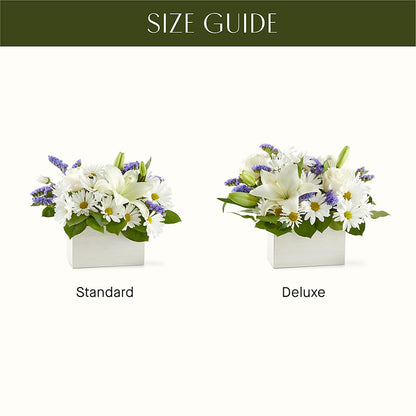 Beyond Blue Box Bouquet –  Farmington Center Florist Inc, Farmington MI