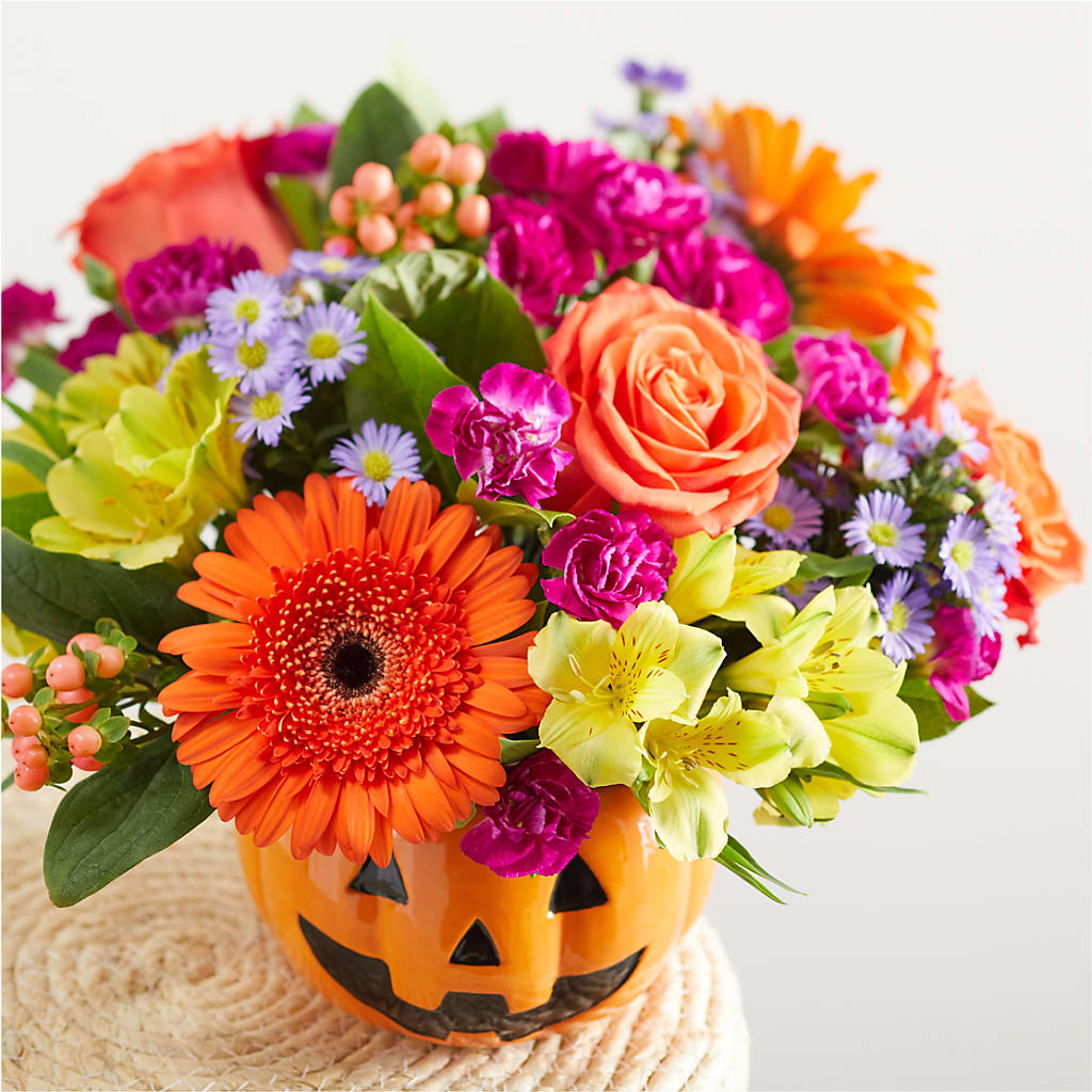 Tricks & Treats Pumpkin –  Farmington Center Florist Inc, Farmington MI