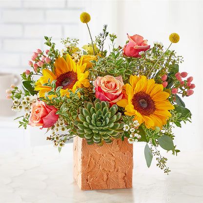 Sunflower Season Bouquet –  Farmington Center Florist Inc, Farmington MI