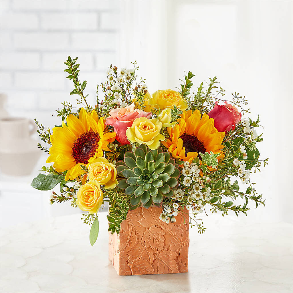 Sunflower Season Bouquet –  Farmington Center Florist Inc, Farmington MI