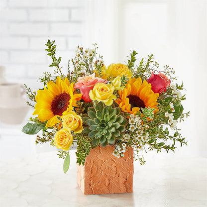 Sunflower Season Bouquet –  Farmington Center Florist Inc, Farmington MI