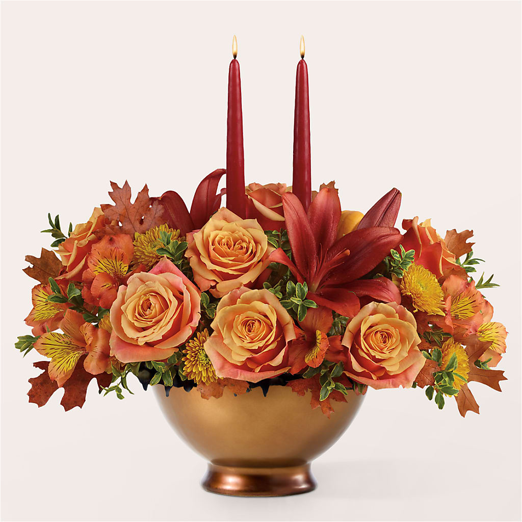 Harvest Table Centerpiece –  Farmington Center Florist Inc, Farmington MI