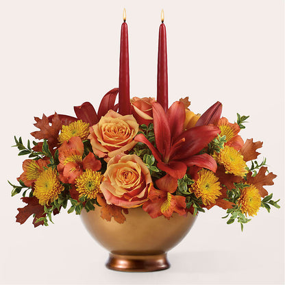 Harvest Table Centerpiece –  Farmington Center Florist Inc, Farmington MI