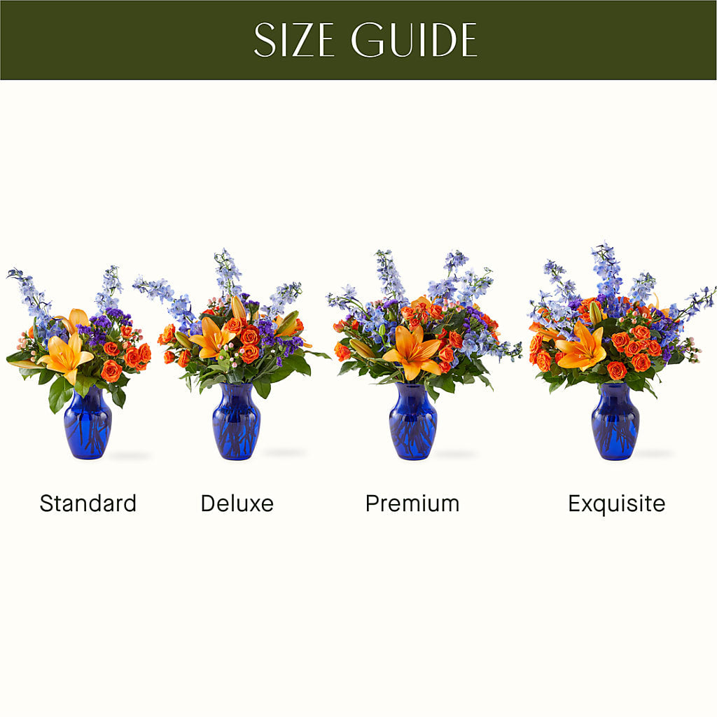 Radiant Citrus Bouquet –  Farmington Center Florist Inc, Farmington MI