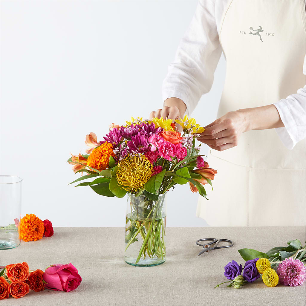 Feast of Color – A Florist Original –  Farmington Center Florist Inc, Farmington MI