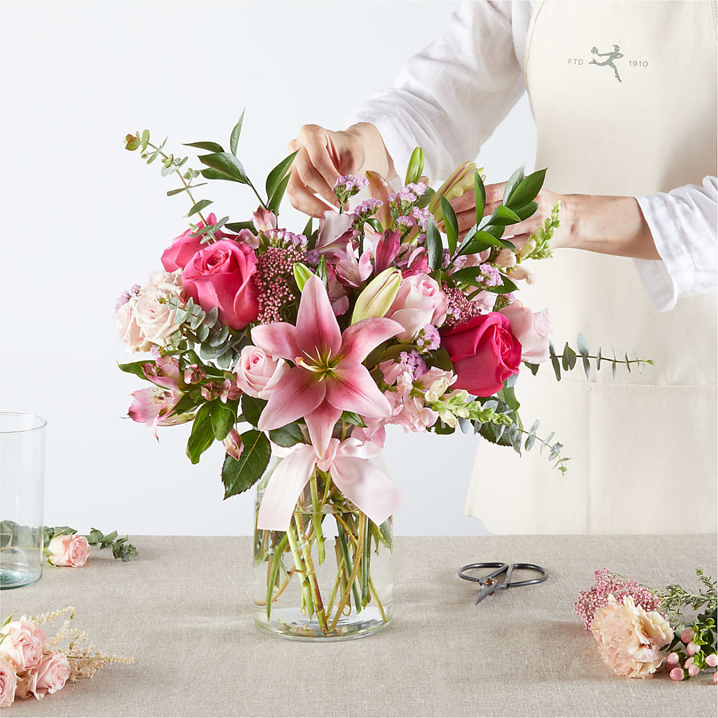 Pink Ribbon - A Florist Original –  Farmington Center Florist Inc, Farmington MI