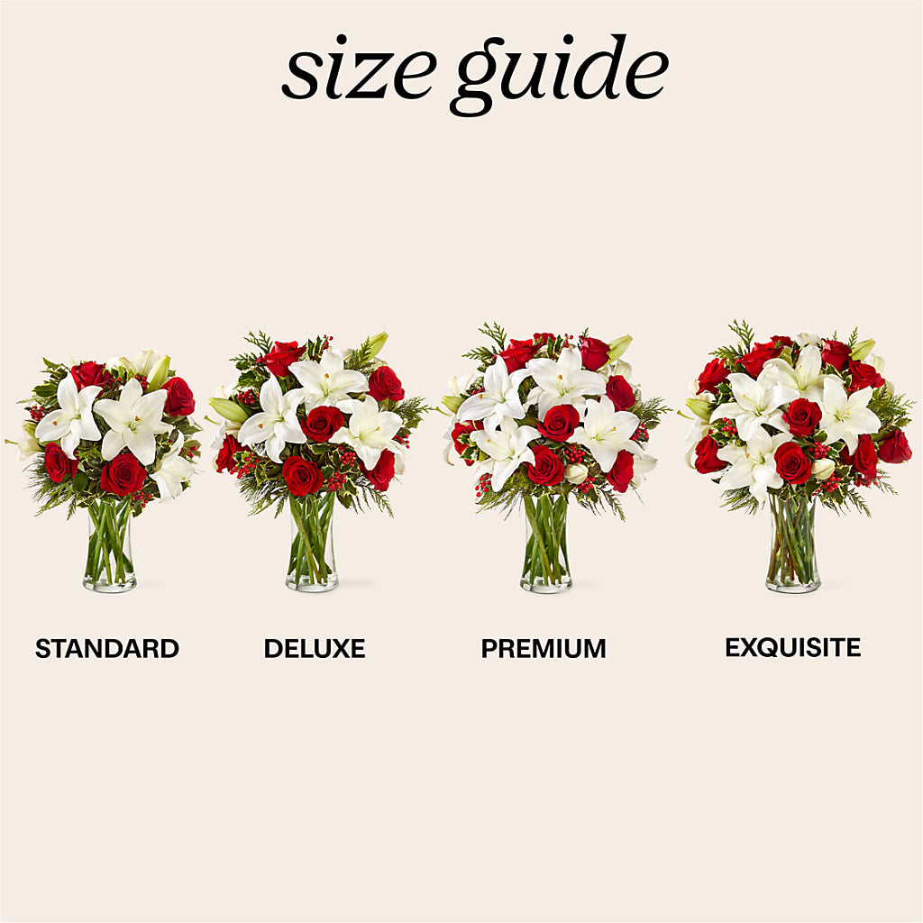 Sparkling Snowflakes Bouquet –  Farmington Center Florist Inc, Farmington MI