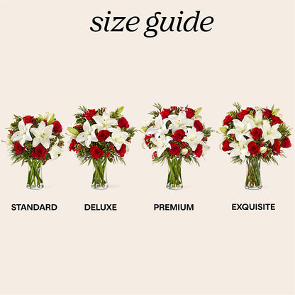 Sparkling Snowflakes Bouquet –  Farmington Center Florist Inc, Farmington MI